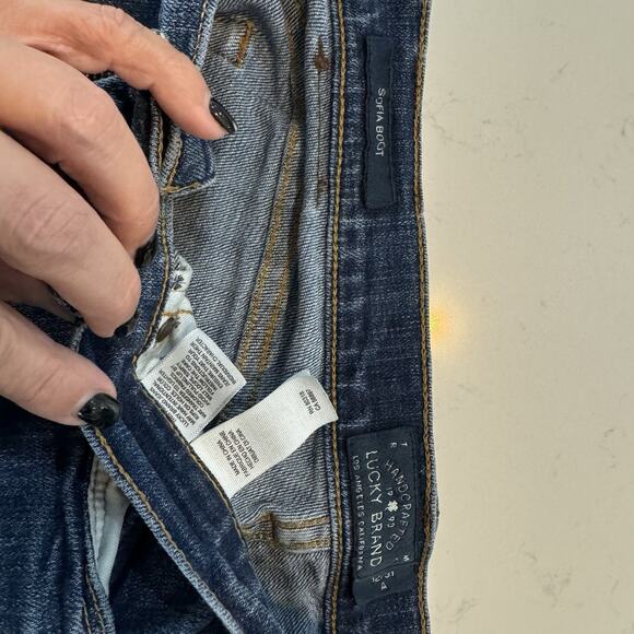 Lucky Brand Sofia Boot Jeans - Size 12/31 - Pre-Owned - Picture 5 of 5